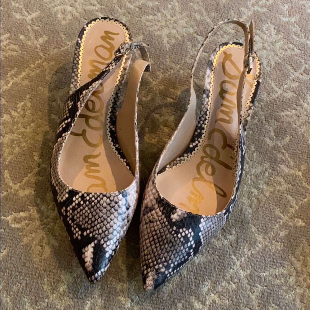 Sam Edelman sling back shoes